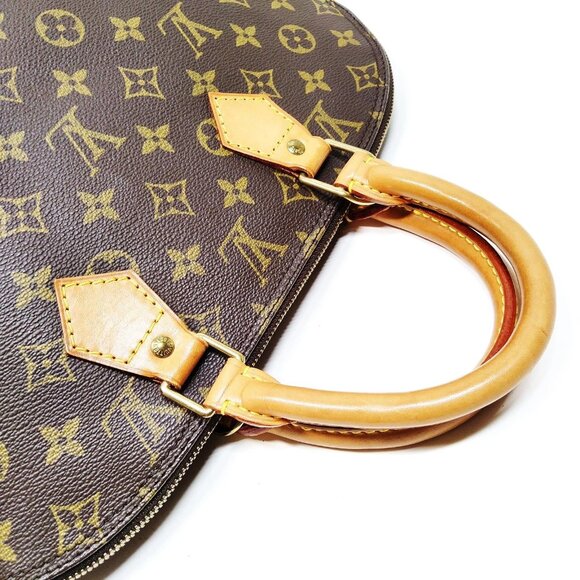 Authentic Louis Vuitton Alma Brown Monogram Hand Bag mn650-111725 - Picture 7 of 16
